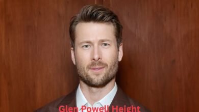 glen powell height