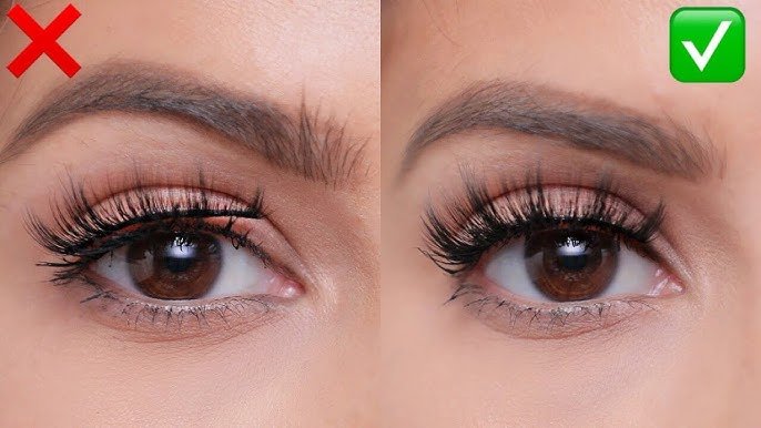 false eyelashes